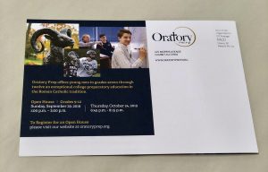 Oratory Mailer