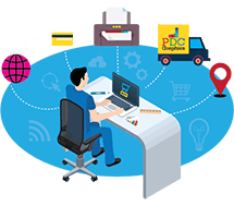 Integrated web to print marketing services